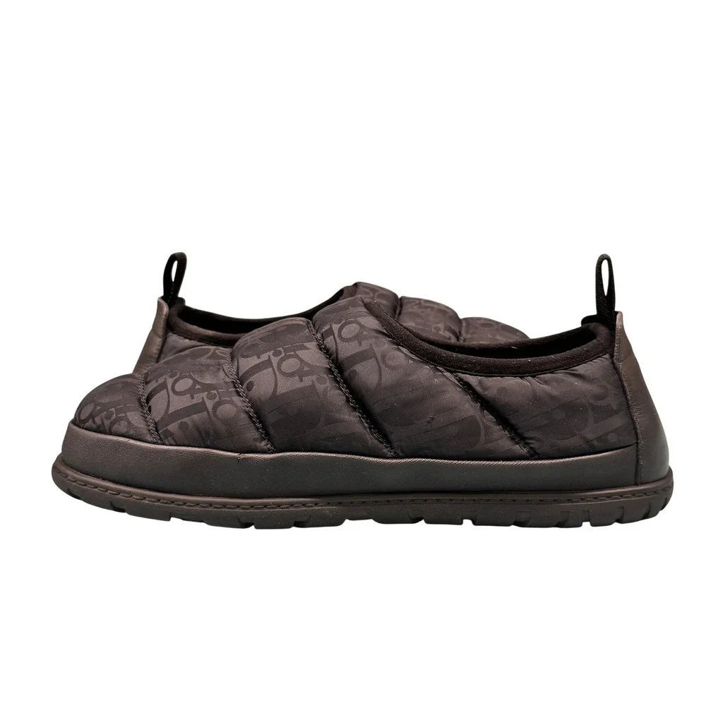 Size 10 - Dior Snow Slipper 'Quilted Dior Oblique - Black'